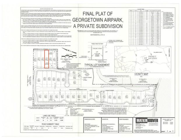 Lot C3 Airpark DR, Georgetown, TX 78626