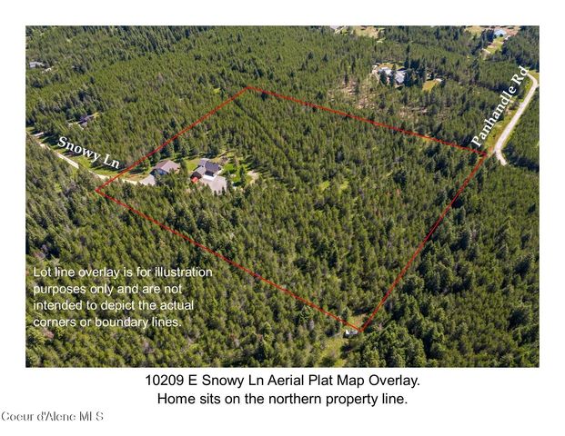 10209 E Snowy LN, Athol, ID 83801