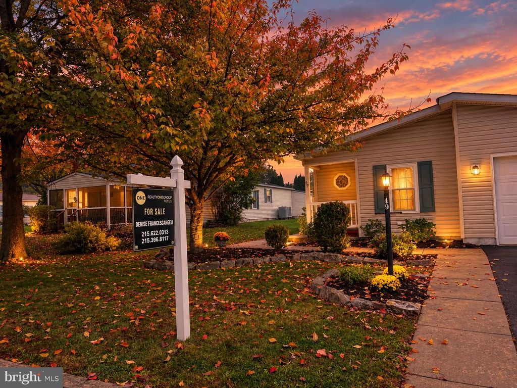 49 CANARY RD, SELLERSVILLE, PA 18960 — exterior