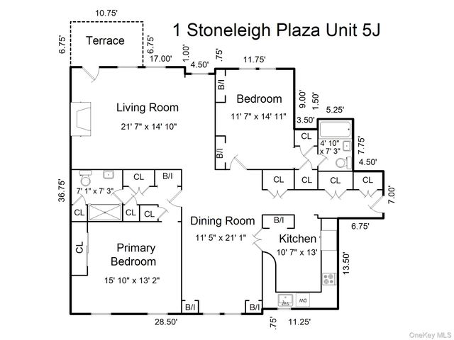 1 Stoneleigh 5J, Bronxville, NY 10708