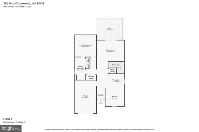 282 FORD CIR, Inwood, WV 25428