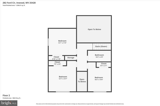 282 FORD CIR, Inwood, WV 25428