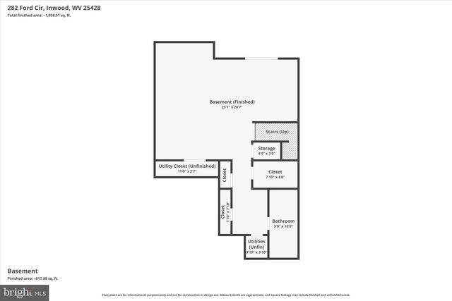 282 FORD CIR, Inwood, WV 25428