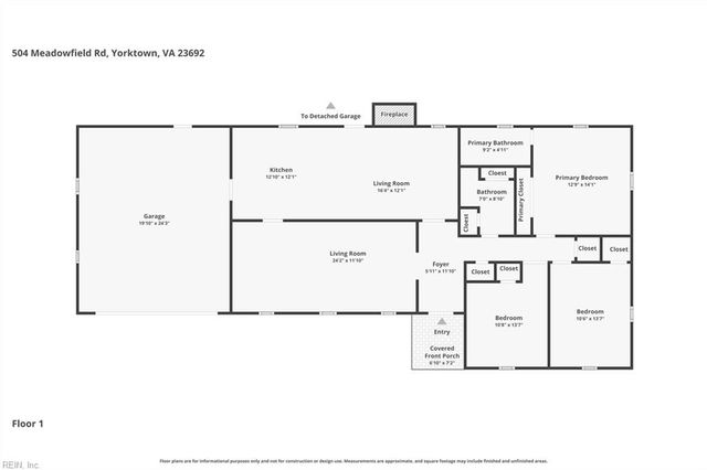 504 Meadowfield RD, Yorktown, VA 23692