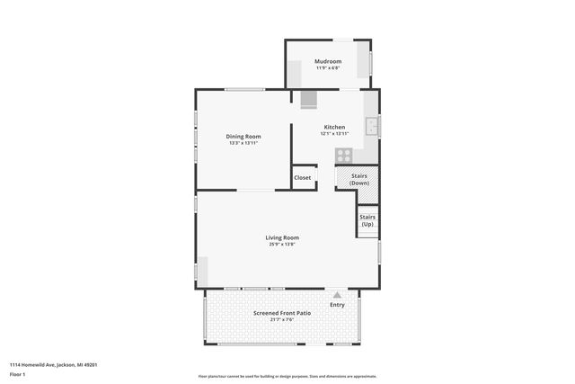 1114 Homewild Avenue, Jackson, MI 49201