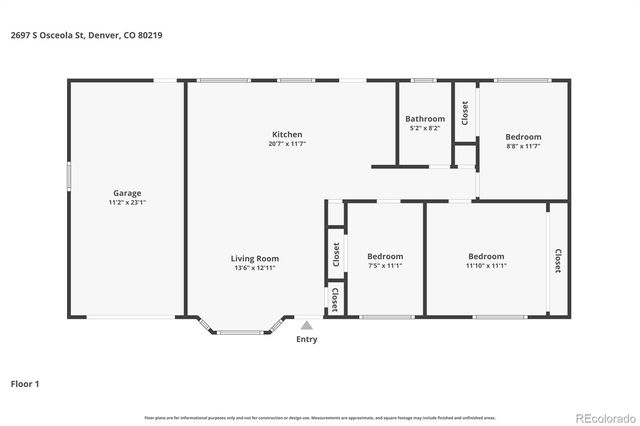 2697 S Osceola Street, Denver, CO 80219