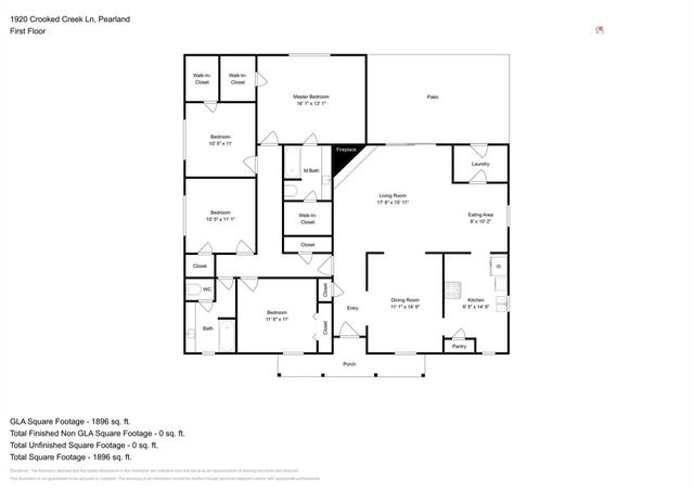 1920 Crooked Creek Lane, Pearland, TX 77581