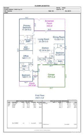 13409 Cozy Court, Charlotte, NC 28215
