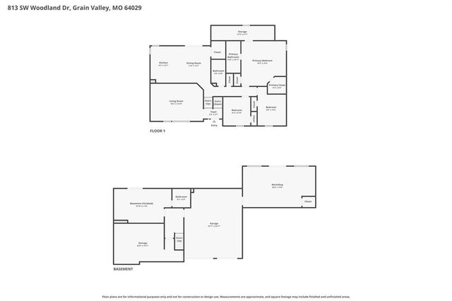 813 SW WOODLAND Drive, Grain Valley, MO 64029