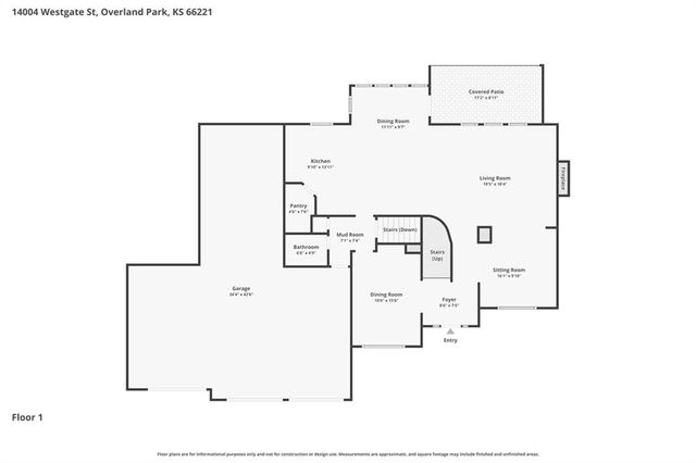 14004 Westgate Street, Overland Park, KS 66221