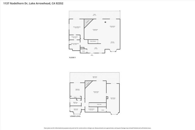 1137 Nadelhorn, Lake Arrowhead, CA 92352