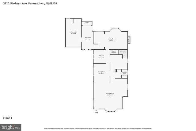 3320 GLADWYN AVE, Pennsauken, NJ 08109