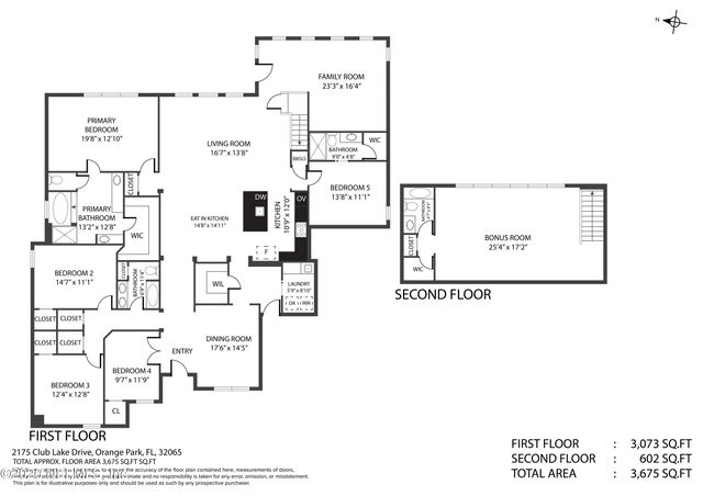 2175 CLUB LAKE Drive, Orange Park, FL 32065