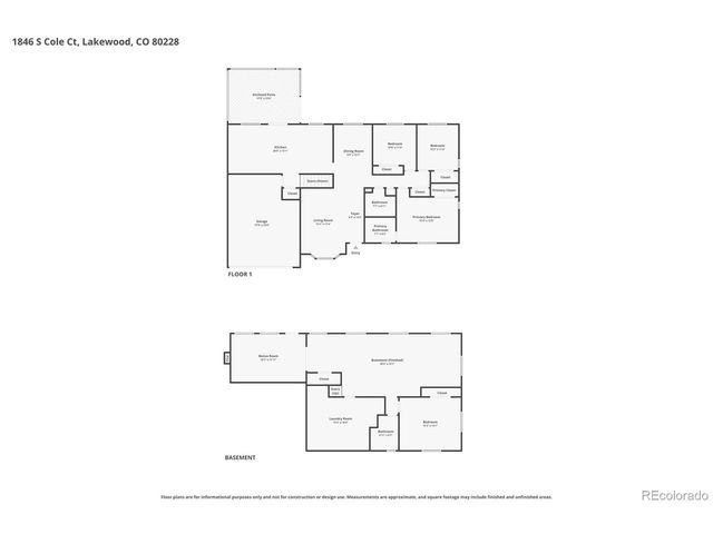 1846 S Cole Ct, Lakewood, CO 80228