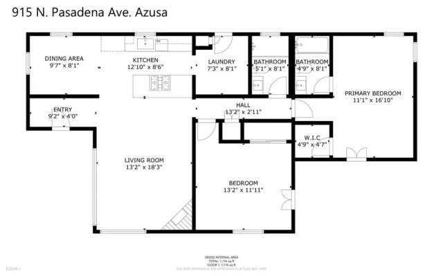 915 N Pasadena Avenue, Azusa, CA 91702