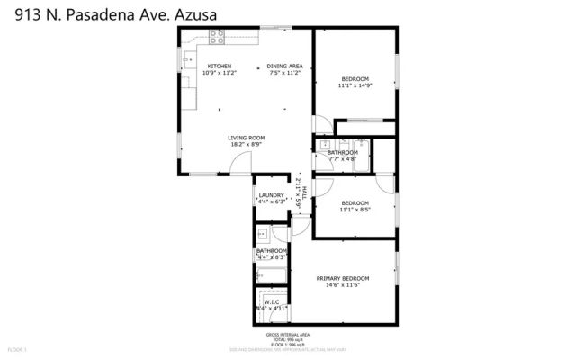 915 N Pasadena Avenue, Azusa, CA 91702
