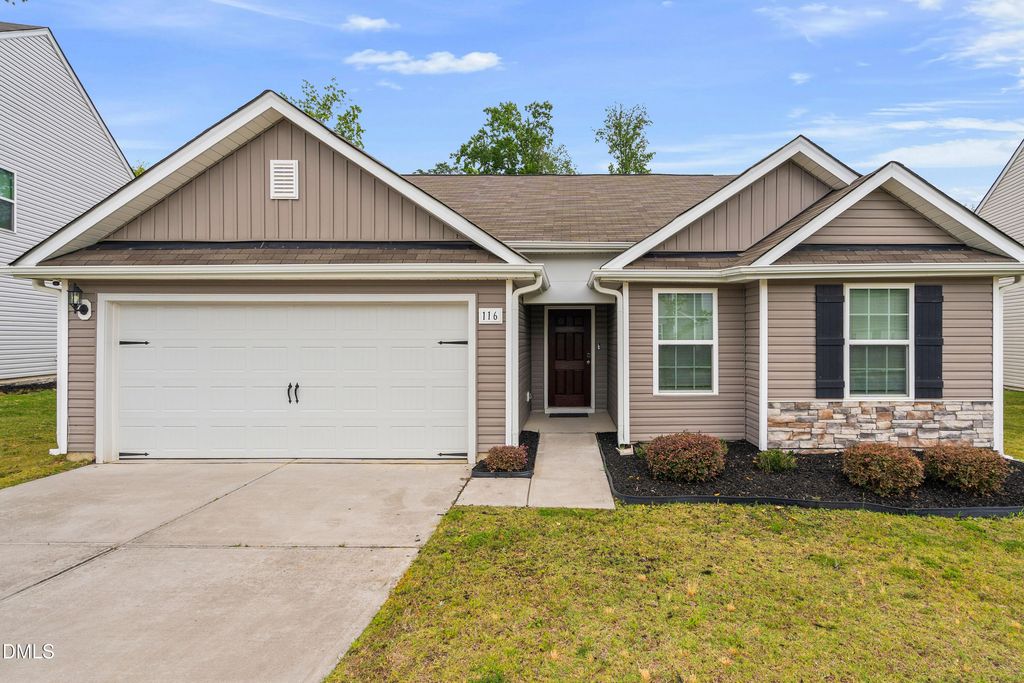 116 Brisk Drive, Zebulon, NC 27597