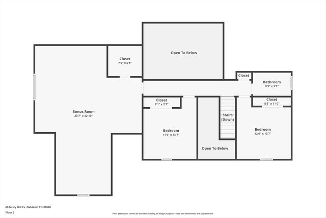 60 MISTY HILL CV, Oakland, TN 38060