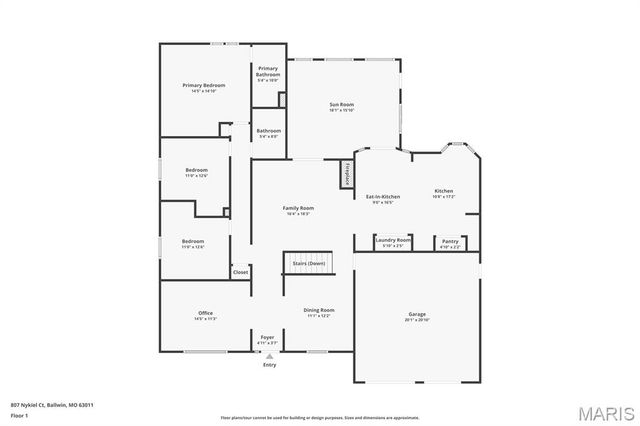 807 Nykiel Court, Ballwin, MO 63011
