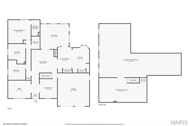 807 Nykiel Court, Ballwin, MO 63011