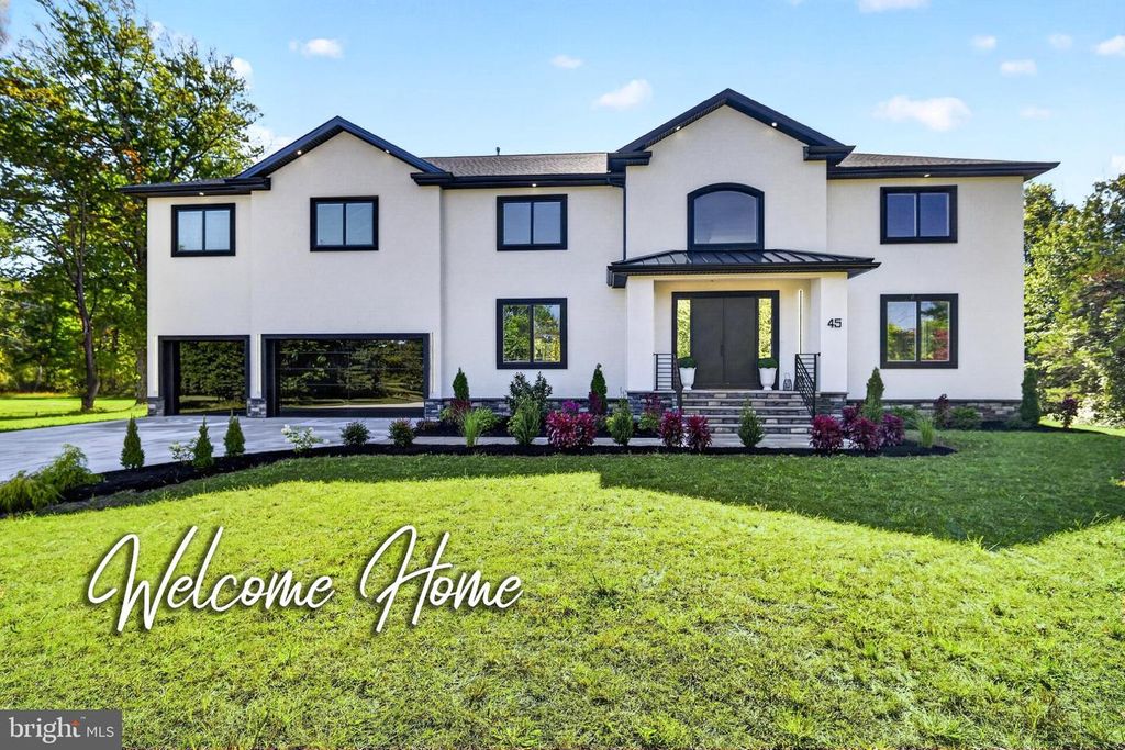 45 KILDEE RD, BELLE MEAD, NJ 08502 — exterior