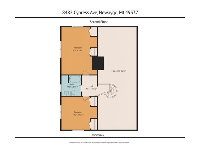 8482 S Cypress Avenue, Newaygo, MI 49337