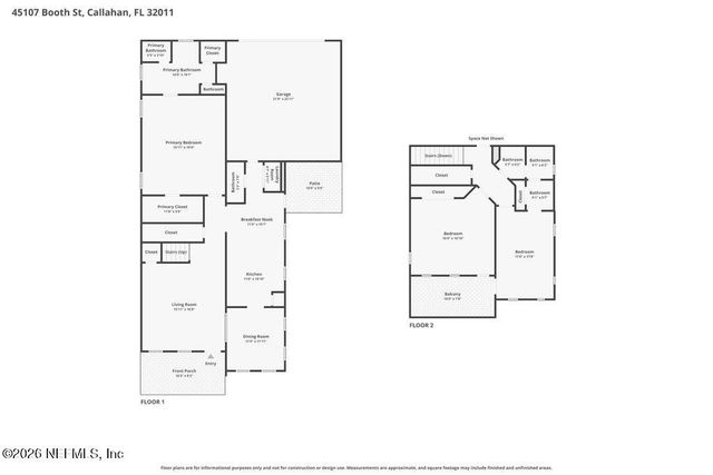 45107 S BOOTH Street, Callahan, FL 32011