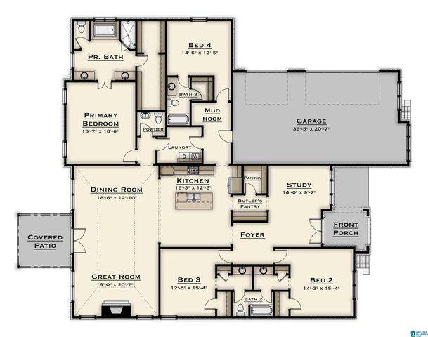 1267 BRAYFIELD CREST DRIVE, Vestavia Hills, AL 35242