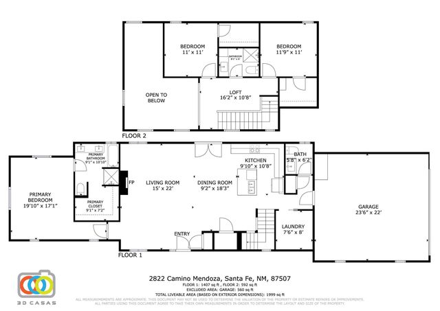 2822 Camino Mendoza, Santa Fe, NM 87507