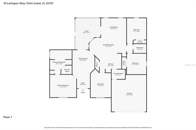 10 LARKSPUR WAY, Palm Coast, FL 32137