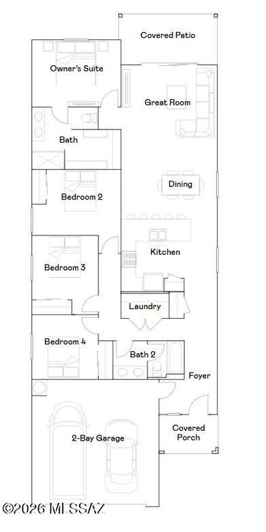 Image 2 of property listing at 13029 E Pine Siskin Drive, Tucson, AZ 85747