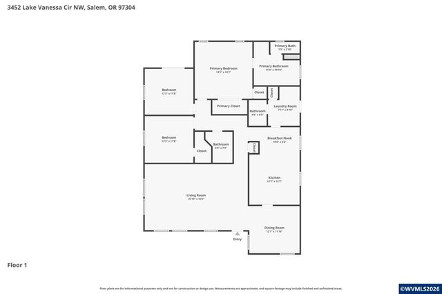 3452 Lake Vanessa Cir NW, Salem, OR 97304