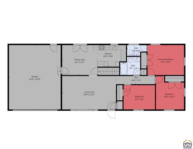 3411 SE Shawano DR, Berryton, KS 66409