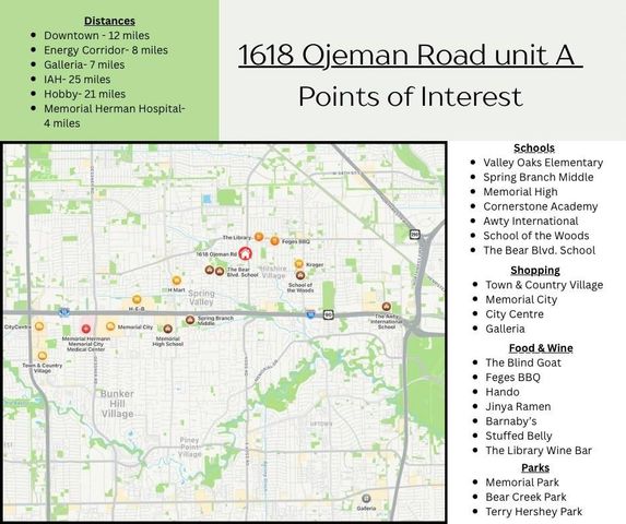 1618 Ojeman Road A, Houston, TX 77055