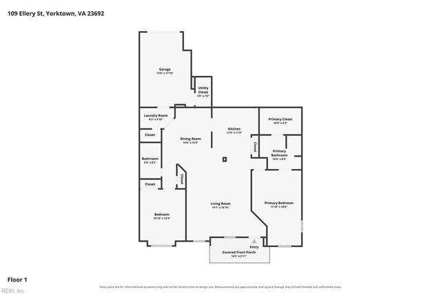 109 Ellery ST, Yorktown, VA 23692