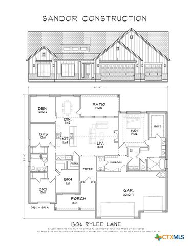 1306 Rylee Lane, Salado, TX 76571