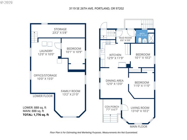 3119 Se 26TH Ave, Portland, OR 97202