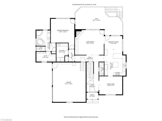 246 Broadmoor Drive, Advance, NC 27006