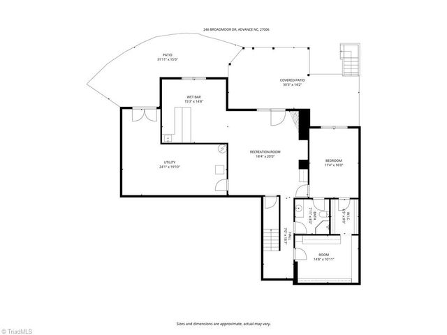 246 Broadmoor Drive, Advance, NC 27006