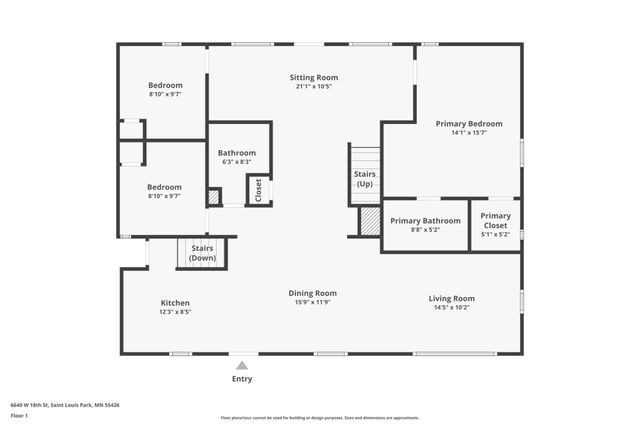 6640 W 18th Street, Saint Louis Park, MN 55426