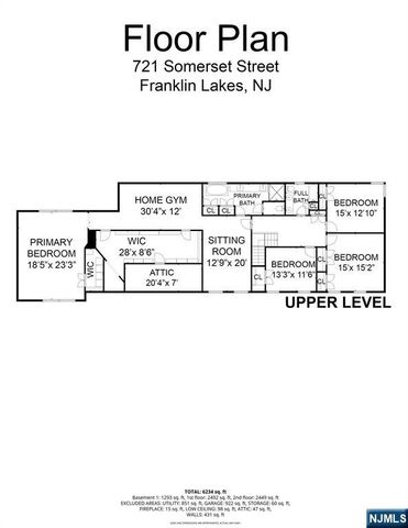 721 Somerset Street, Franklin Lakes, NJ 07417