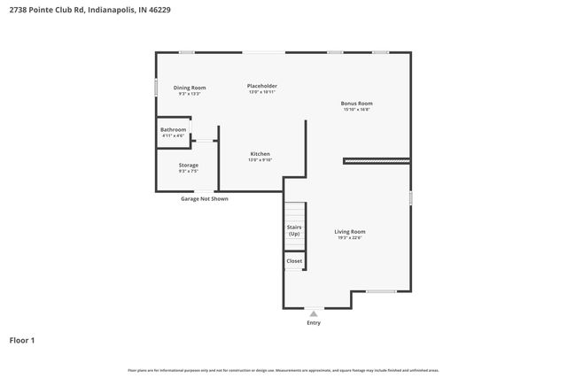 2738 Pointe Club Road, Indianapolis, IN 46229