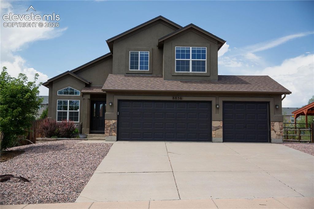 8856 Copenhagen Road, Falcon, CO 80831 — exterior