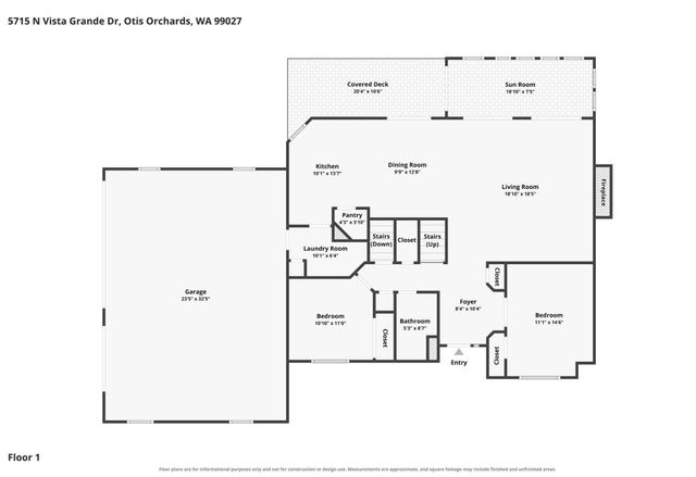 5715 N Vista Grande Dr, Otis Orchards, WA 99027