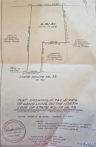 0 Old Buckingham Rd, Powhatan, VA 23139