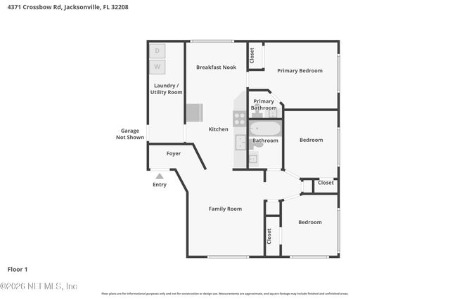 4371 CROSSBOW Road, Jacksonville, FL 32208