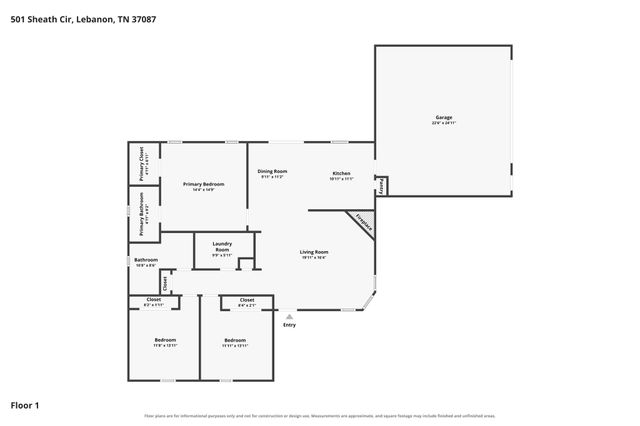 501 Sheath Cir, Lebanon, TN 37087