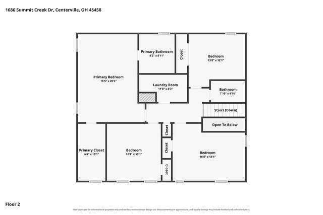 1686 Summit Creek Drive, Centerville, OH 45458