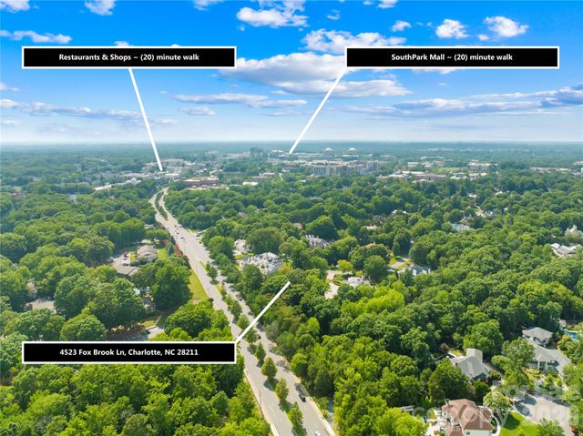 4523 Fox Brook Lane, Charlotte, NC 28211