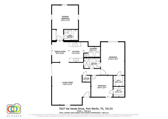 7637 Val Verde Drive, Fort Worth, TX 76133